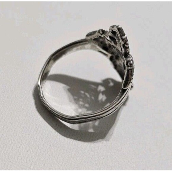 Sterling Silver 925 Cross Ring Size 7 - Picture 7 of 10